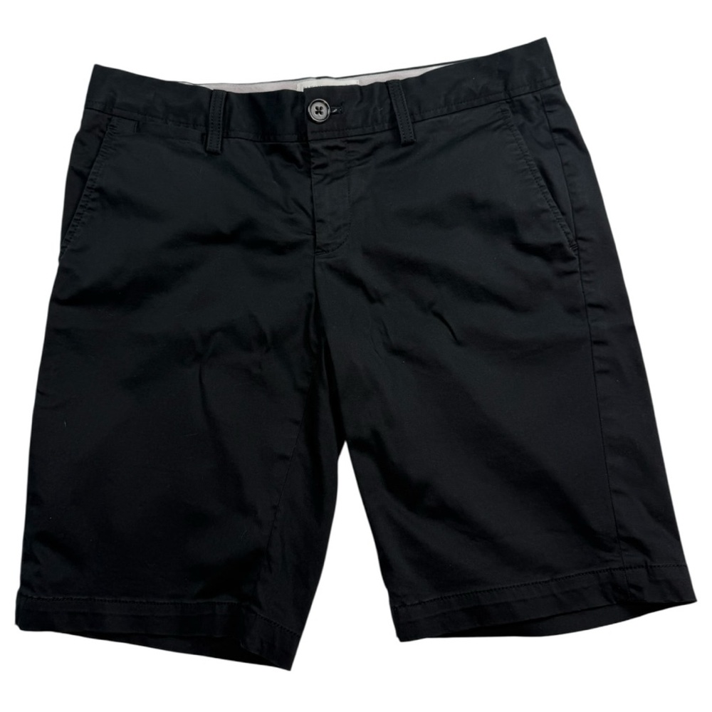 Banana Republic Women’s Black Stretch Bermuda Shorts‎ Size 8 Classic Mid-Rise